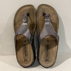Mephisto Agacia Thong Sandal Size 38